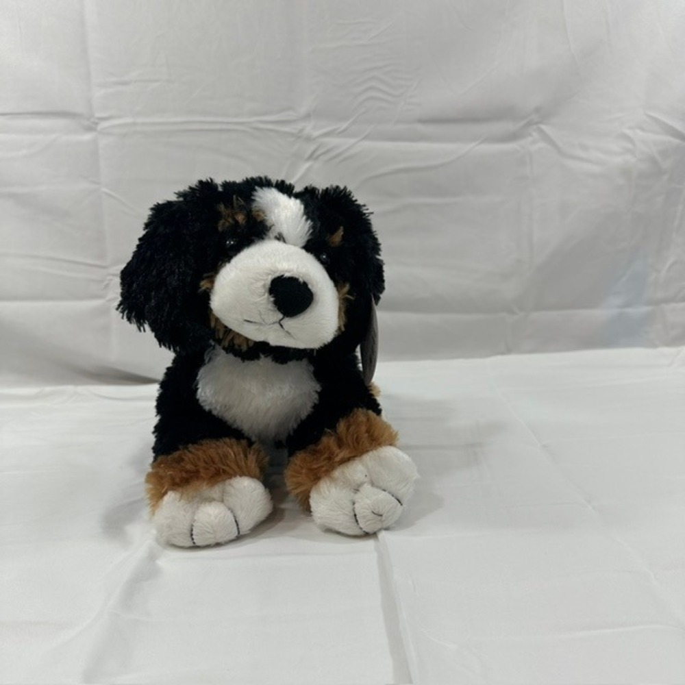 Gund Randle Bernese Mountain Dog Plush NWT Black Brown White 6048551